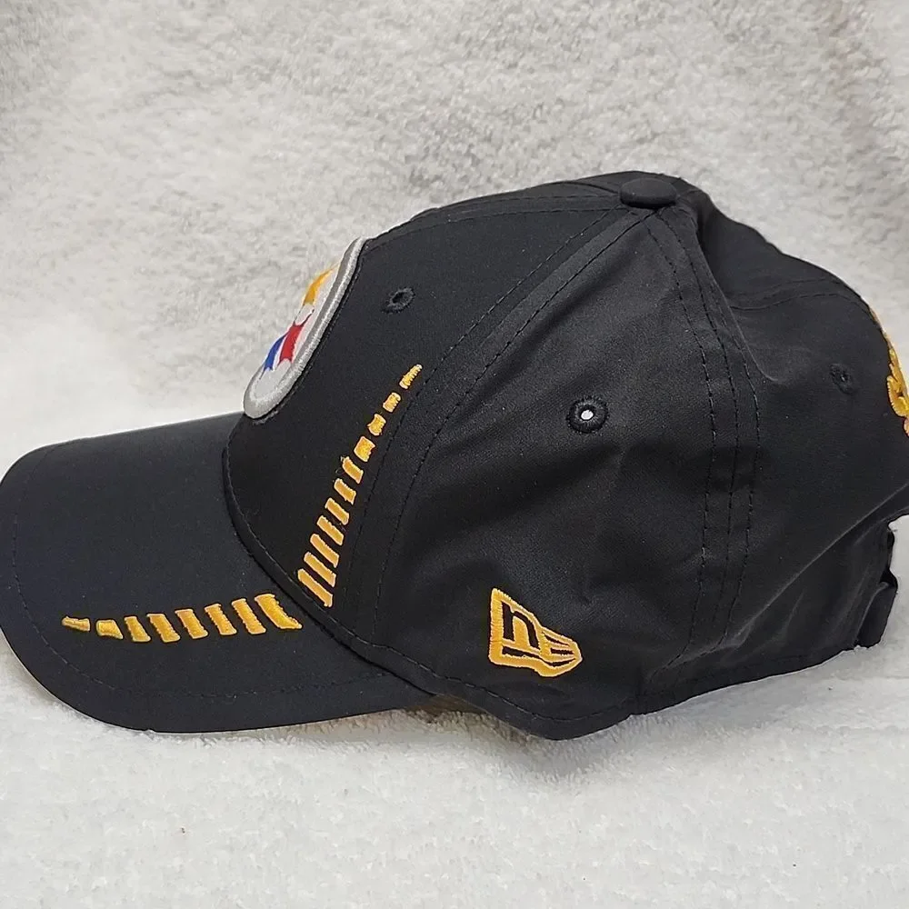New Era 39Thirty Pittsburgh Steelers YOUTH Velcroback Hat - New